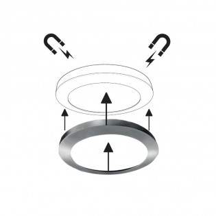 Aro decorativo para downlight Gave
