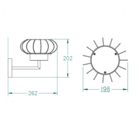 Aplique de pared Niuet