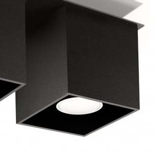 Plafón con dos puntos de luz Quad