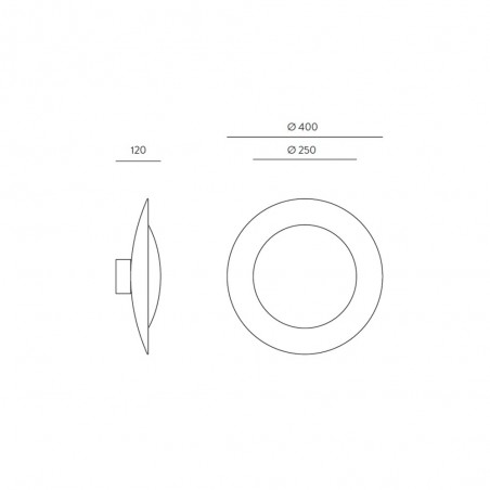 LED Wall Light Coss (12W)