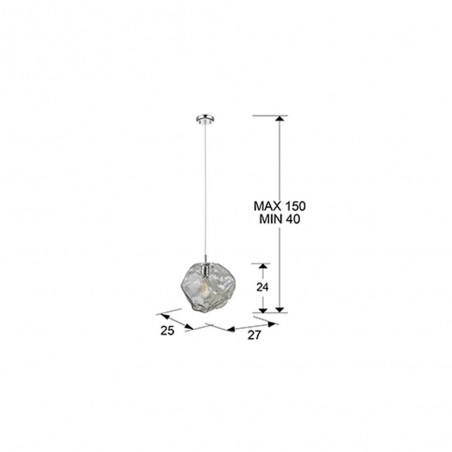 LED Ceiling Lamp Petra (8W)