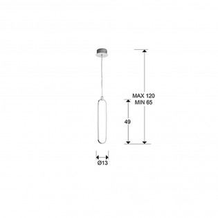 Lámpara de techo LED Colette (13W)