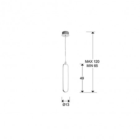 Lámpara de techo LED Colette (13W)