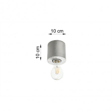 Flush Light Salgado Concrete