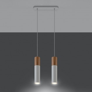 Regleta de techo Pablo (2 luces)
