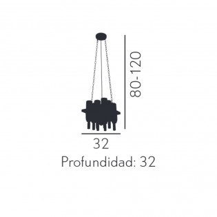 Lámpara de techo Bodega