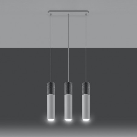 Regleta de techo Borgio (3 luces)