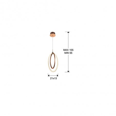 Lámpara de techo LED Ocellis (22W)