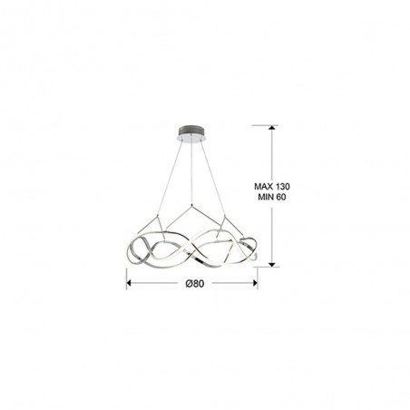 LED Pendant Lamp Molly (45W)