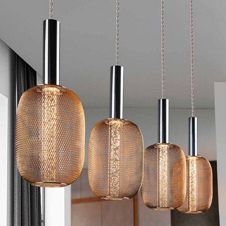 LED Pendant Track Light LED Micrón (4x5W)