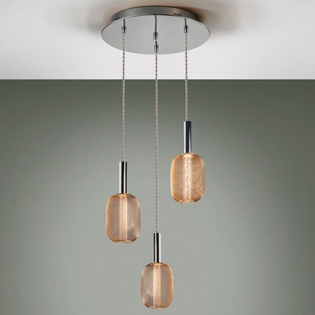 Cluster LED Pendant Lamp Micrón (3x5W)