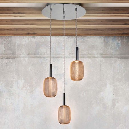 Cluster LED Pendant Lamp Micrón (3x5W)