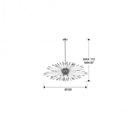 Lámpara de techo LED Evasión (54W)