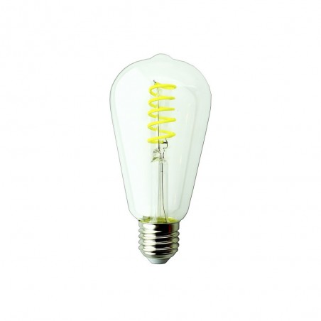 LED E27 Bulb curly filament (4W)