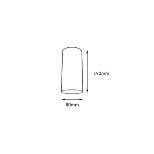 Plafón de techo LED Darío (15W)