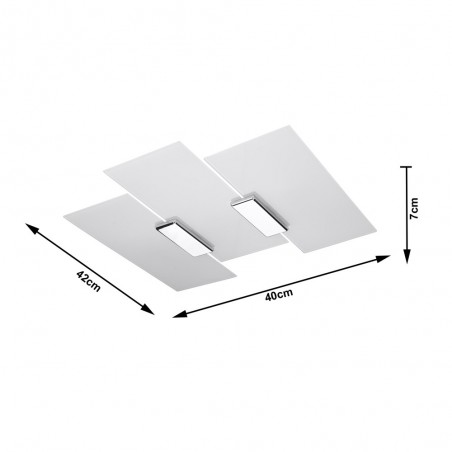 Ceiling Flush Light Fabiano