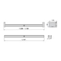 LED strip bar for cabinets Castor