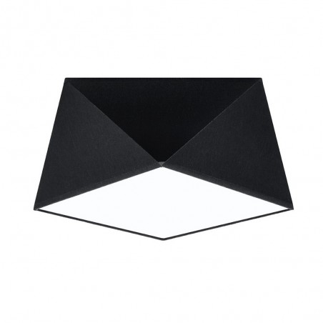 Plafón de techo Hexa (Negro)