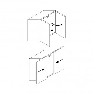 Pack 10 x Switch for cabinets