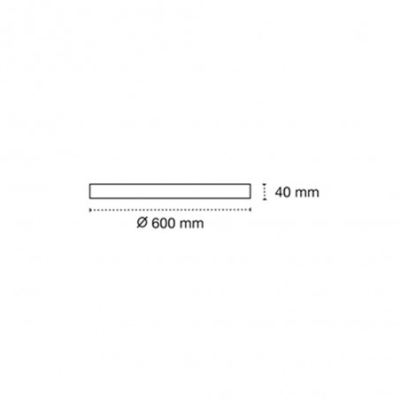 Flush Light rounded LED