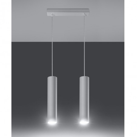 Regleta de techo Lagos II (2 luces)