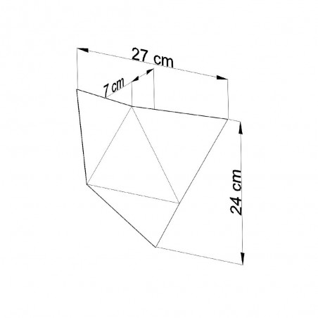 Aplique de pared Solido