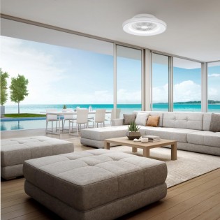 LED Ceiling Flush Fan Tibet (70W)