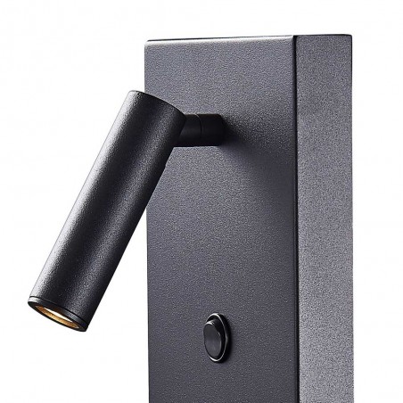 Aplique con lector LED Zanzibar (3W)