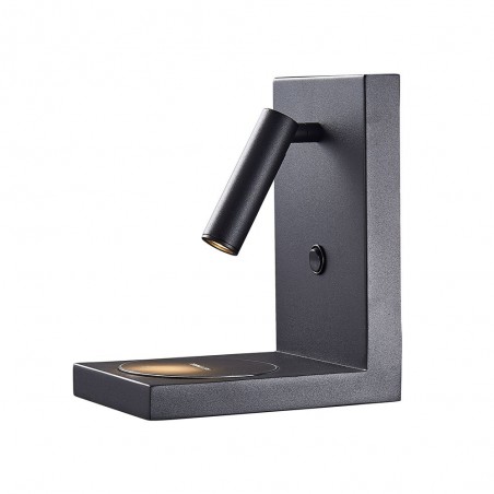 Aplique con lector LED Zanzibar (3W)