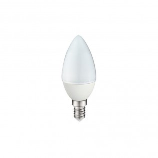 Pack 10 bombillas LED Vela E14 (4W - 4200K)