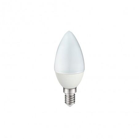 Pack 10 bombillas LED Vela E14 (4W - 3000K)