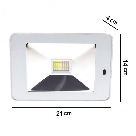 Proyector LED para exterior 30W (Blanco)