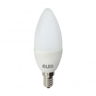 Bombilla LED Vela E14 (5.2W - 6000K)