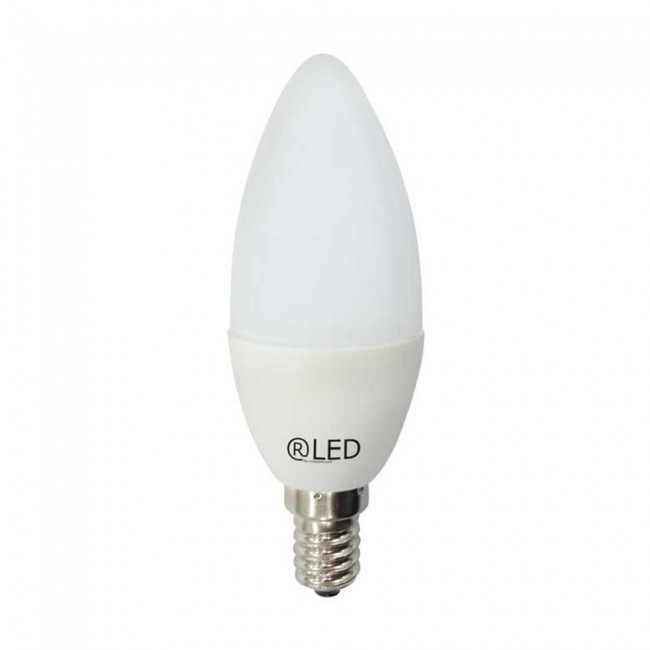 Bombilla LED Vela E14 (5.2W - 6000K)