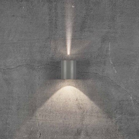 Aplique de pared exterior Canto 2 (2x6W)