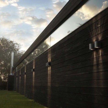 Aplique de pared exterior Canto 2 (2x6W)
