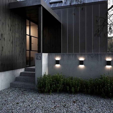 Aplique de exterior LED Fold 15 (2x3,50W)
