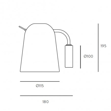 Wall light Dobi
