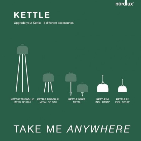 Lámpara portátil LED Kettle 36 (6,80W)