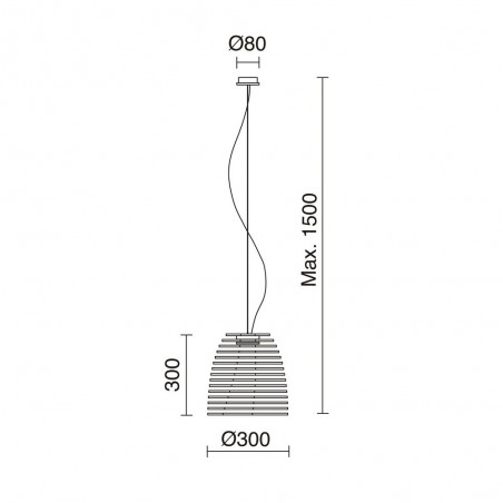 LED Ceiling Lamp Twist (6W)