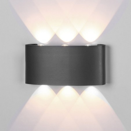 Aplique de exterior LED Arcs (6W)