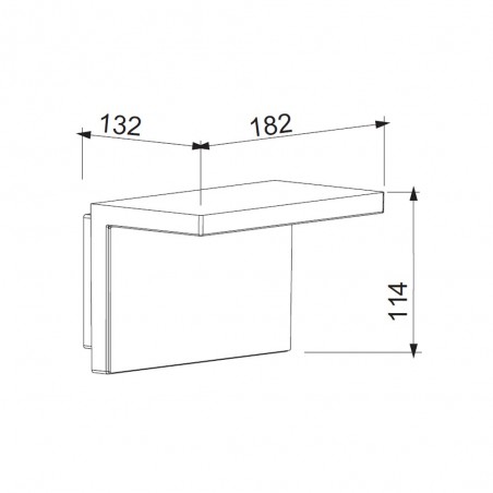 Aplique de exterior LED Ruka (13W)