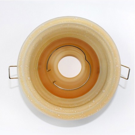 Recessed stepped ball