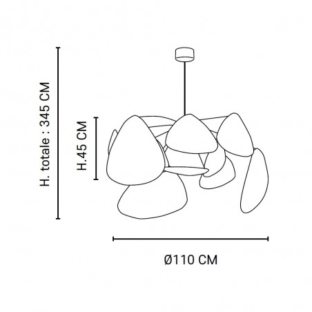 Pendant Lamp Screen Cannage