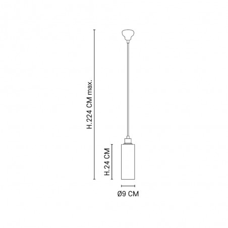 Lámpara colgante Ilo-Ilo