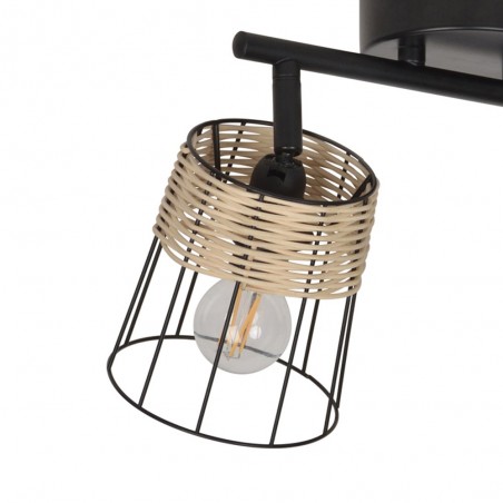 Regleta de techo Indah (2 luces)