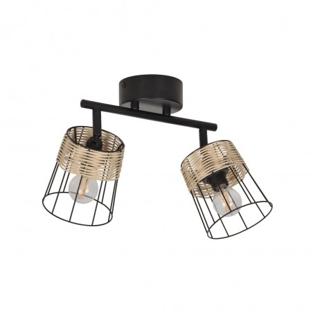 Regleta de techo Indah (2 luces)