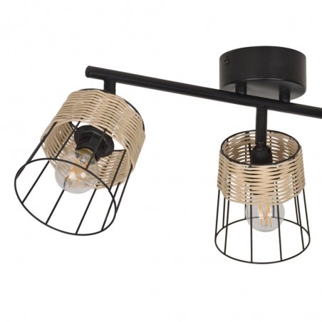 Regleta de techo Indah (3 luces)