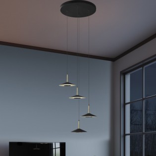 Lámpara de techo LED Orion (4x8W)