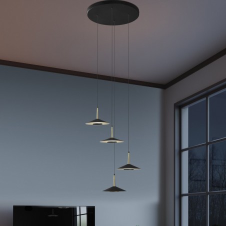 Lámpara de techo LED Orion (4x8W)